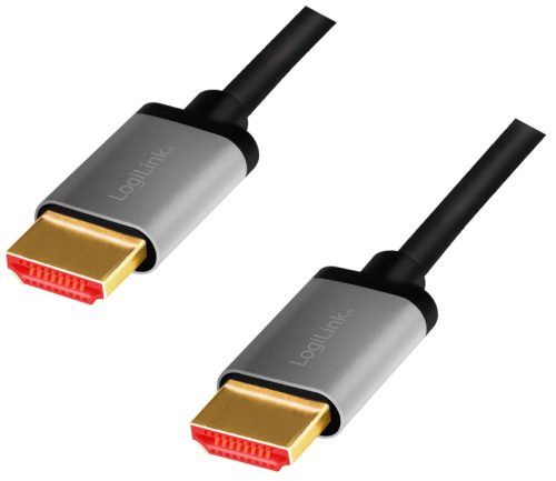 LogiLink Câble HDMI 2.1, fiche mâle A - mâle A, 1,0 m