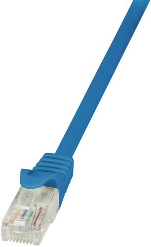 LogiLink Câble patch EconLine, Cat. 6, U/UTP, 2 m, bleu