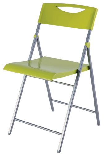 ALBA Chaise pliante 'SMILE', vert anis
