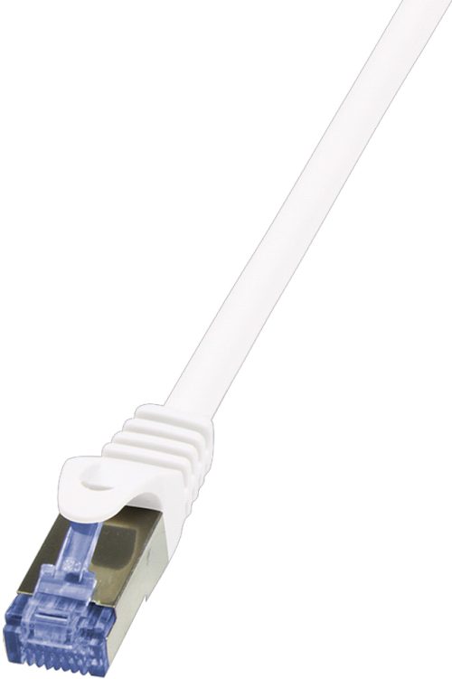 LogiLink Câble patch, Cat. 6A, S/FTP, 3 m, blanc