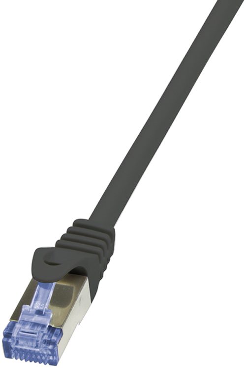 LogiLink Câble Patch, Cat. 6A, S/FTP, 20,0 m, noir