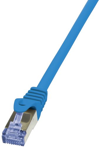 LogiLink Câble patch, Cat. 6A, S/FTP, 10,0 m, bleu