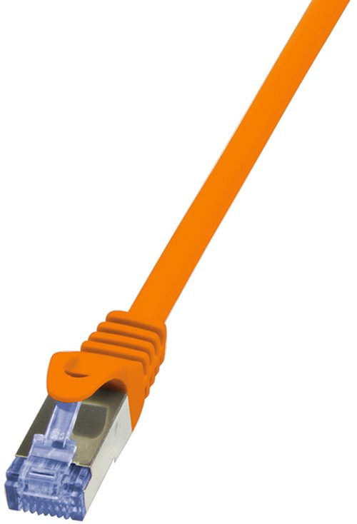 LogiLink Câble patch, Cat. 6A, S/FTP, 3 m, orange