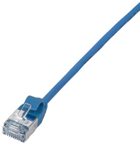 LogiLink Câble patch Ultraflex, Cat. 6A, U/FTP, 3,0 m, bleu