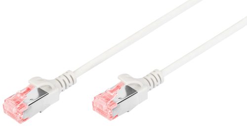 DIGITUS Câble de brassage Slim, Cat.6, U/FTP, 0,5 m