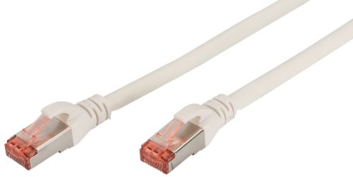 DIGITUS Câble de brassage, Cat. 6, S/FTP, 10,0 m, rouge