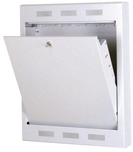 DIGITUS Coffret mural 19' Surface Mount, 2U, gris clair