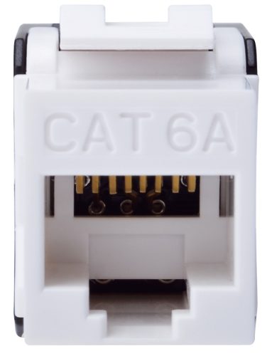 DIGITUS module Keystone Cat.6A (profond), non blindé