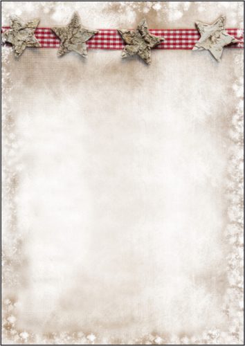 sigel Papier à motif de Noël 'Winter Chalet', A4, 90 g/m2