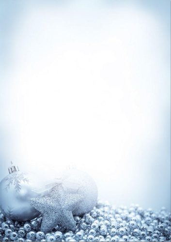 sigel Papier à motif de Noël 'Blue Mystery', A4, 90 g/m2