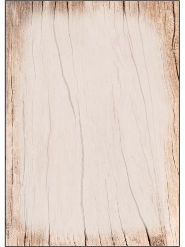 sigel Papier à motif, A4, 90 g/m2, motif 'Wood'