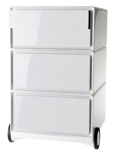 PAPERFLOW Caisson mobile 'easyBox', 4 tiroirs, blanc