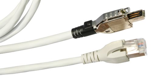 EC-net Câble Patch Cat.5e SF/UTP, 2 paire, 0,5 m