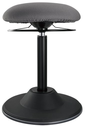 LogiLink Tabouret, hauteur réglable, noir