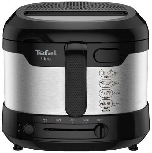 Tefal Friteuse UNO M inox FF215D, noir / acier inoxydable