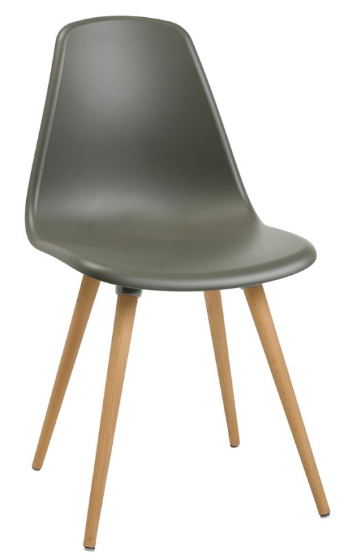 Topstar Chaise visiteur 'T 2020', gris foncé / hêtre