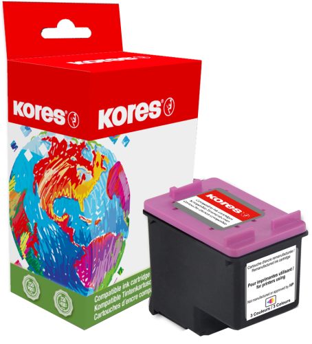 Kores Encre G1700CL remplace hp C8774EE/hp No.363,cyan light