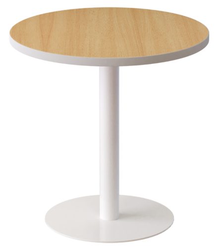 PAPERFLOW Table d'appoint easyDesk, diamètre: 600 mm, blanc