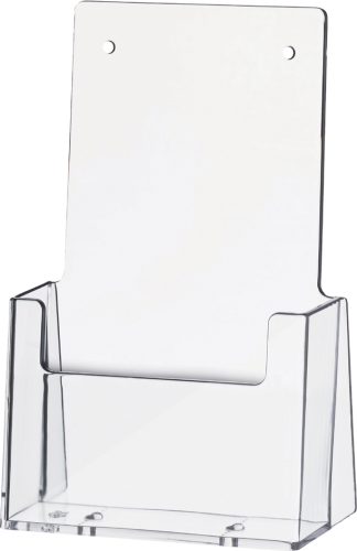 helit Porte-brochures de table 'the helpdesk', transparent