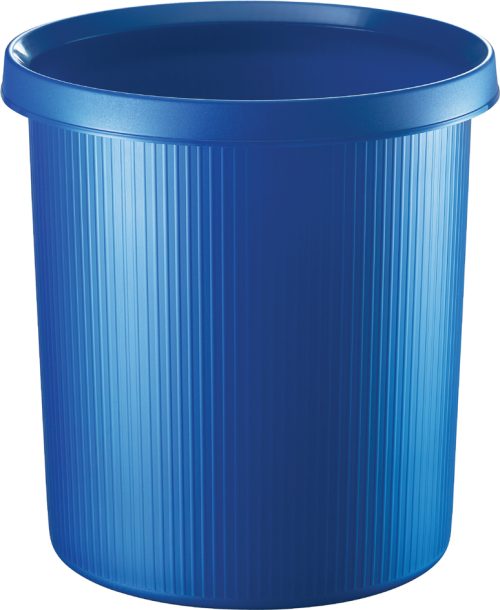 helit Corbeille à papier 'the german line', 18 litres, bleu