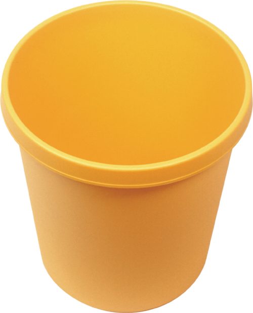 helit Corbeille à papier 'the german', 30 litres, PE, jaune