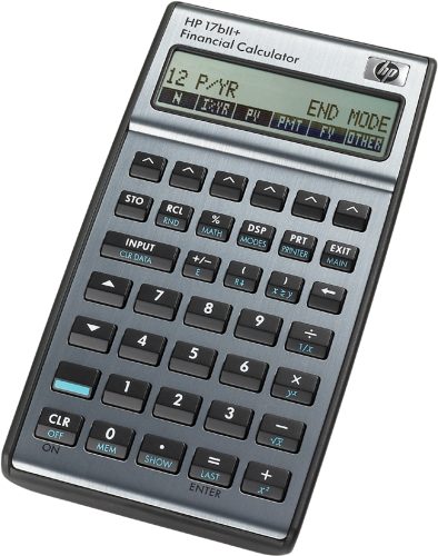hp Calculatrice financière hp 17bII+, affichage 22 signes