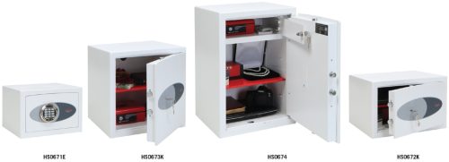 phoenix Coffre-fort anti-effraction VENUS HS0672K, blanc