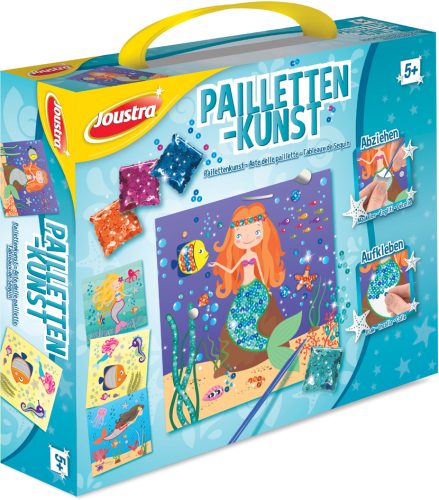 Joustra Kit de loisirs créatifs 'PAILLETTES ARTISTIQUES'