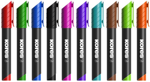 Kores Marqueur permanent 'K MARKER', pointe ogive, noir