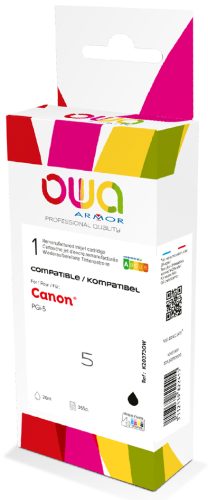 OWA Encre K20373OW remplace Canon PGI-5BK, noir