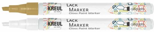 KREUL Lackmarker 'Gloss Paint Marker', calligraphy, argent