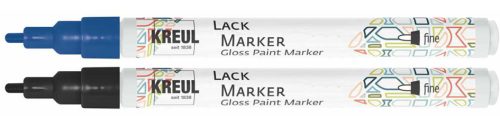 KREUL Lackmarker 'Gloss Paint Marker', fine, bleu clair