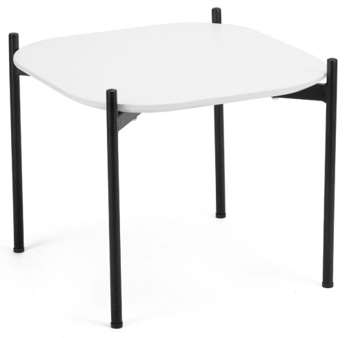 PAPERFLOW Table d'appoint MEET, (L)750 x (P)500 mm, blanc