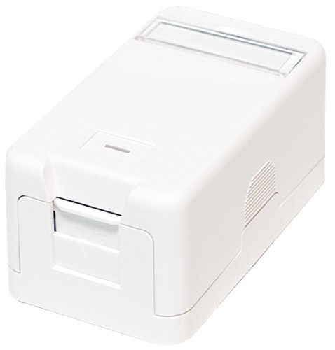 LogiLink Boîtier en saillie pour module keystone, 1 port
