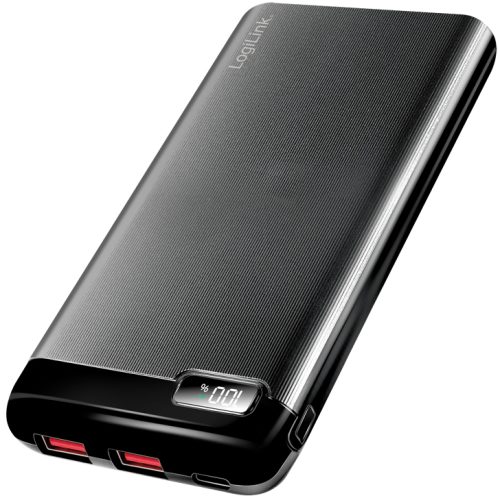 LogiLink Batterie externe, 10.000 mAh, 2x USB-A, 1x USB-C