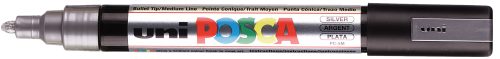 POSCA Marqueur à pigment PC-5M, argent