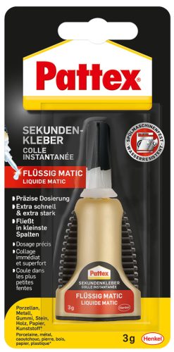 Pattex Colle instantanée CONTROL, flacon 3 g
