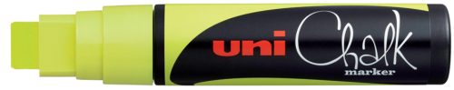 uni-ball Marqueur craie Chalk marker PWE17K, jaune fluo
