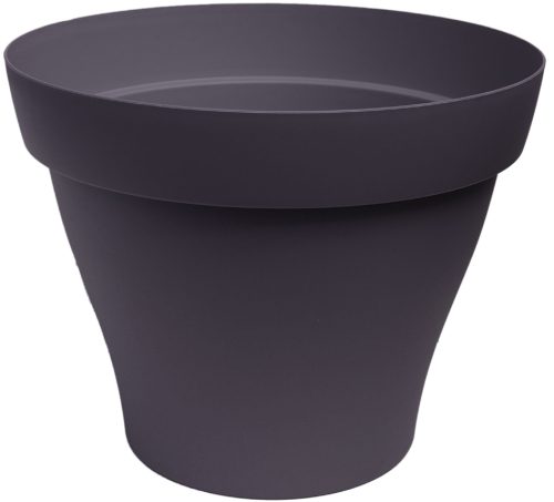 Poétic Pot de fleurs ROMEO, rond, diamètre: 70 mm, gris-noir