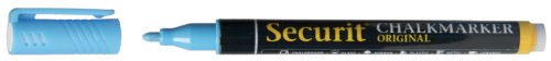 Securit Feutre-craie ORIGINAL SMALL, bleu