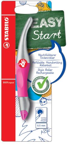 STABILO Stylo roller EASYoriginal metallic, rose fluo