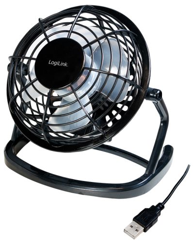 LogiLink Mini ventilateur USB pour notebook, noir