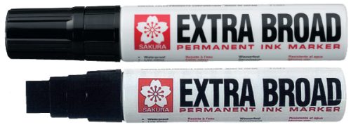 SAKURA Marqueur permanent EXTRA BROAD, extra large, rouge