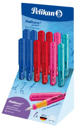 Pelikan Stylo plume Pelikano Junior P67D, dans un présentoir