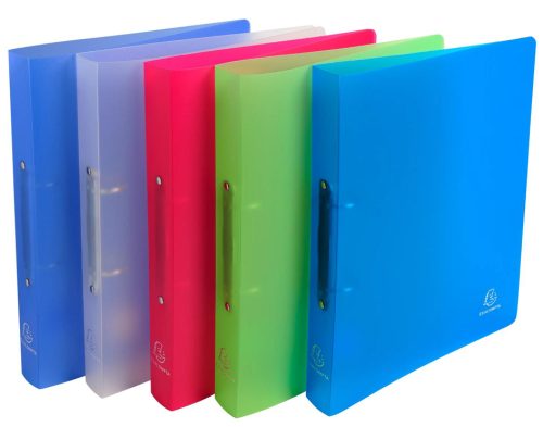 EXACOMPTA Classeur Chromaline, 2 anneaux, A4, assorti