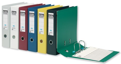 ELBA Classeur rado plast, largeur de dos: 50 mm, A4, bleu