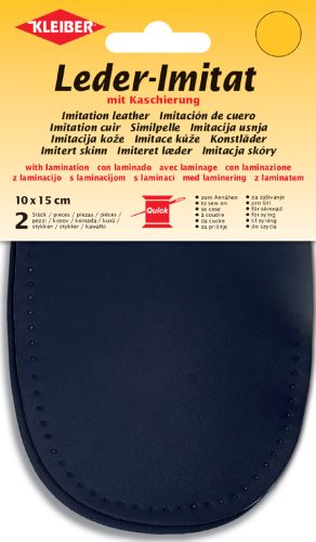 KLEIBER Patch imitation cuir avec doublure, marine
