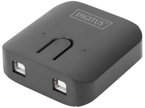 LogiLink Commutateur de partage USB 2.0, 2 PC - 1 terminal