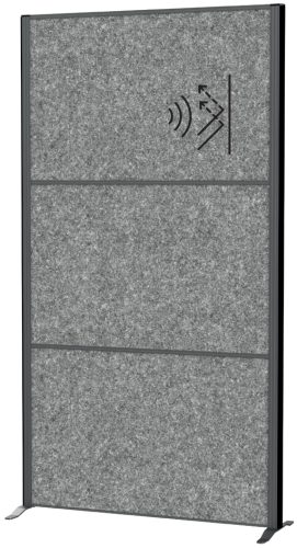 MAUL Système de cloison MAULconnecto, 2x acoustique /