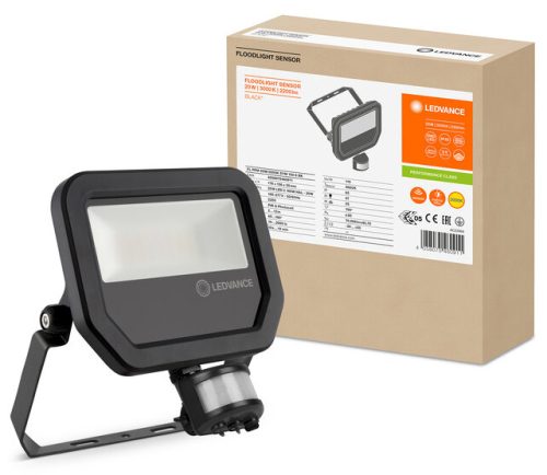LEDVANCE Projecteur LED FLOODLIGHT SENSOR, 20 W, 4000K WT